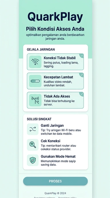Tampilan link alternatif quarkplay
